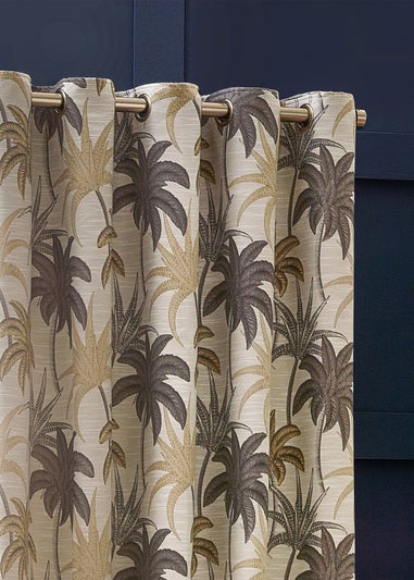 Wylder Tropics Galapagos Jacquard Eyelet Curtains