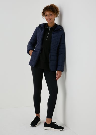 Souluxe Navy Padded Jacket