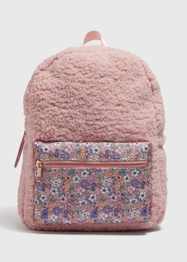 Pink Floral Backpack