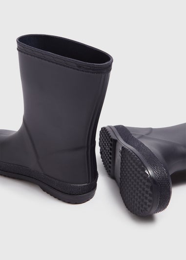 Kids Navy Wellies (Younger 4-12)