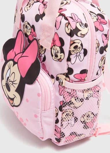 Disney Kids Pink Minnie Mouse Backpack