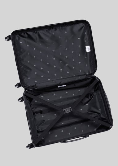 IT Luggage Blue Hard Shell City Suitcase