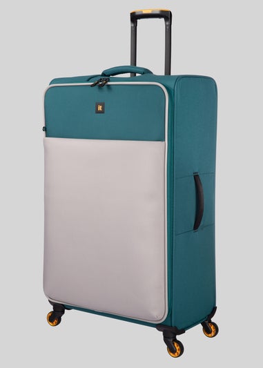 IT Luggage Teal Soft Suitcase