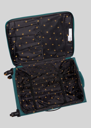 IT Luggage Teal Soft Suitcase