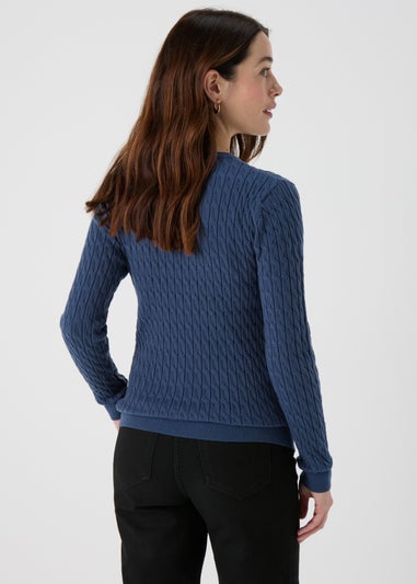 Blue Baby Cable Jumper