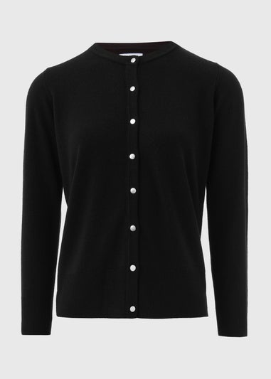 Black Button Up Cardigan