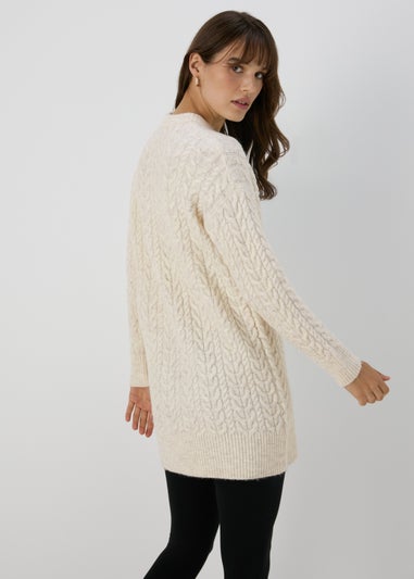 Cream Cable Tunic