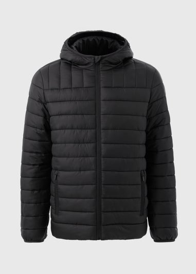 Black Padded Puffer Jacket