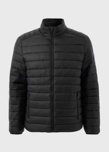 Black Padded Puffa Jacket