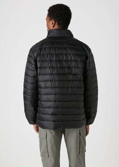 Black Padded Puffa Jacket