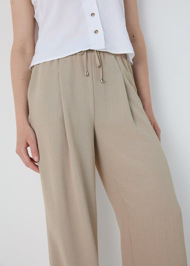 Stone Airflow Crop Leg Trousers