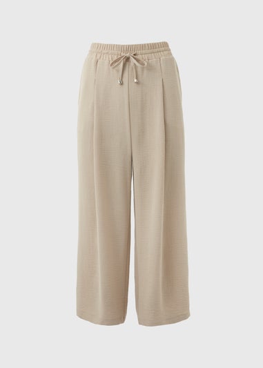 Stone Airflow Crop Leg Trousers