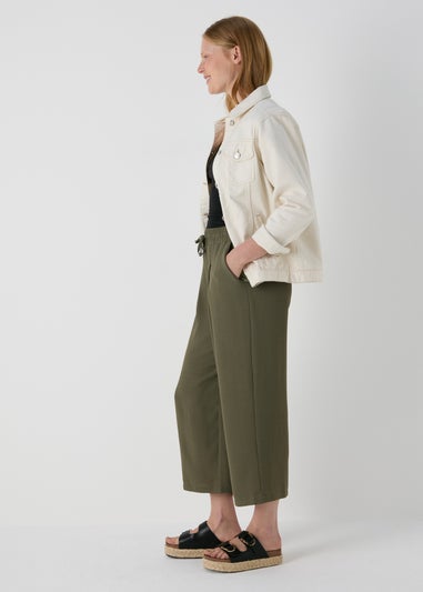 Sage Airflow Crop Trousers