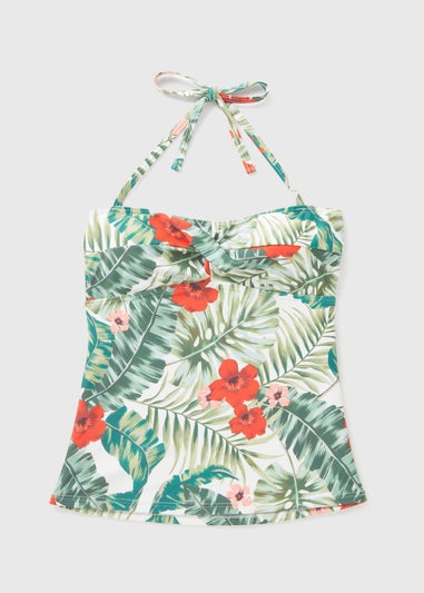 Multicolour Floral Tankini