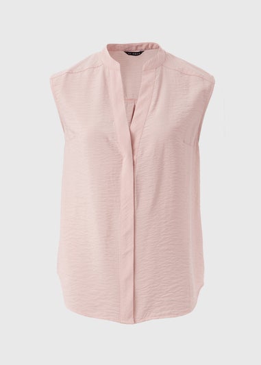 Et Vous Pink Airflow Sleeveless Shirt