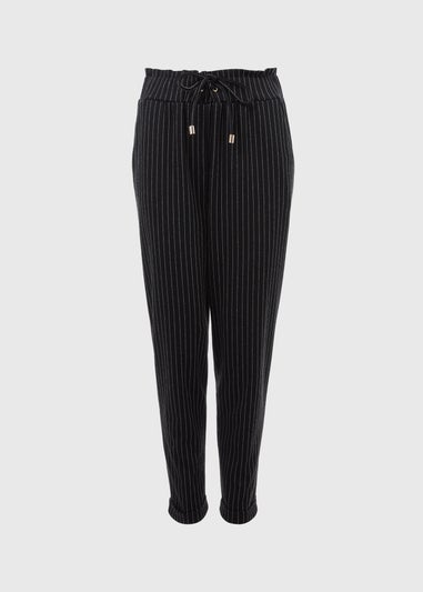 Et Vous Black Ponte Trousers