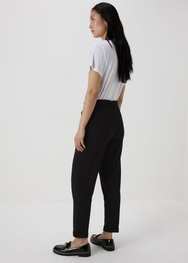 Et Vous Black Ponte Trousers