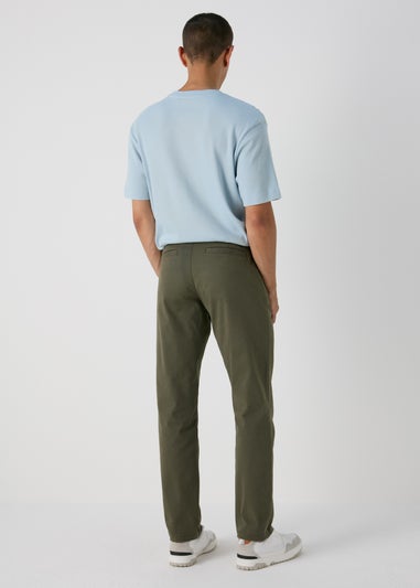 Khaki Slim Fit Chinos