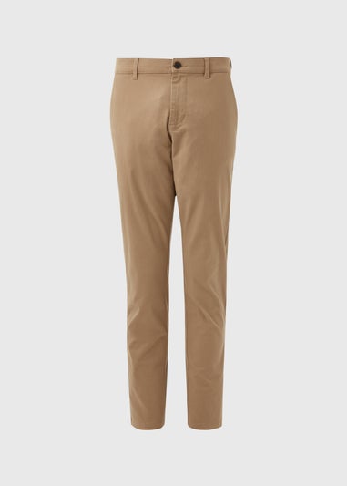 Beige Slim Fit Chinos