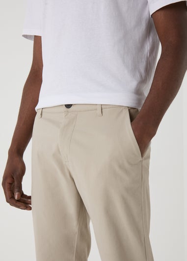 Stone Straight Fit Stretch Chinos