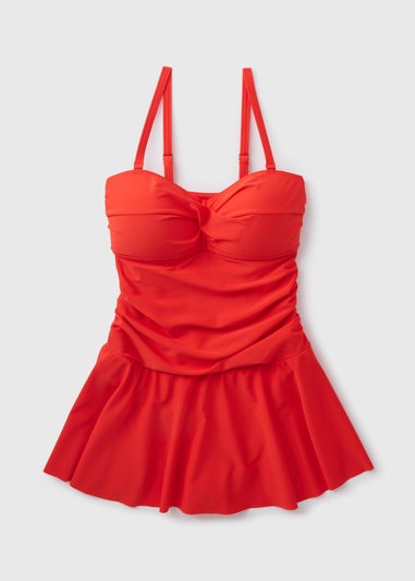 Red Swim Dress