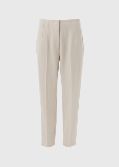 Et Vous Beige Tapered Trousers