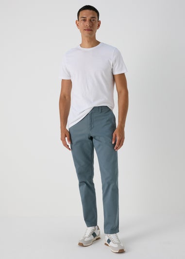 Blue Slim Fit Chinos