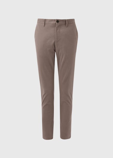 Brown Slim Fit Chinos