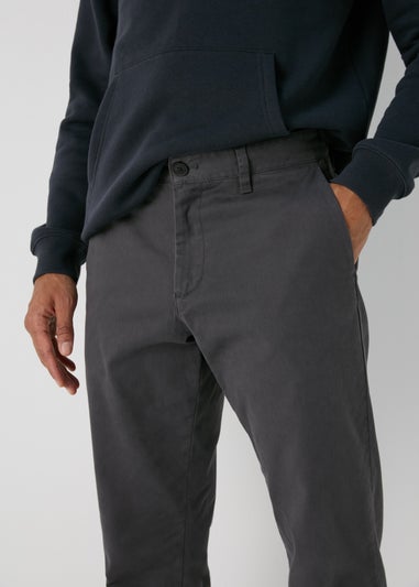 Grey Slim Fit Chinos