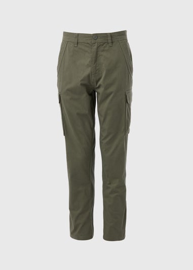 Khaki Cargo Trousers