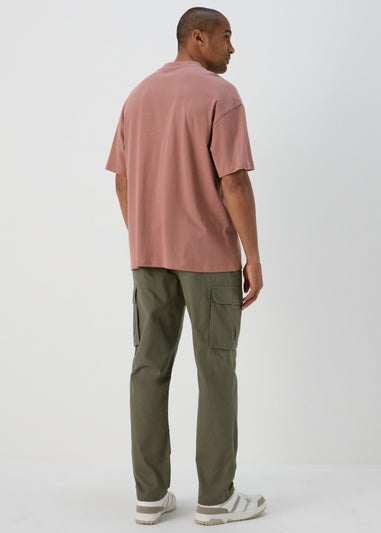 Khaki Cargo Trousers