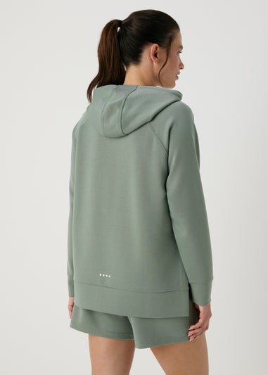 Souluxe Green Longline Hoodie