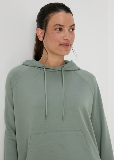 Souluxe Green Longline Hoodie