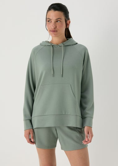 Souluxe Green Longline Hoodie