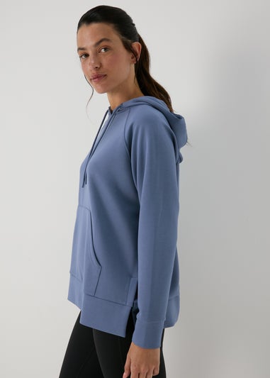 Blue Longline Souluxe Hoodie