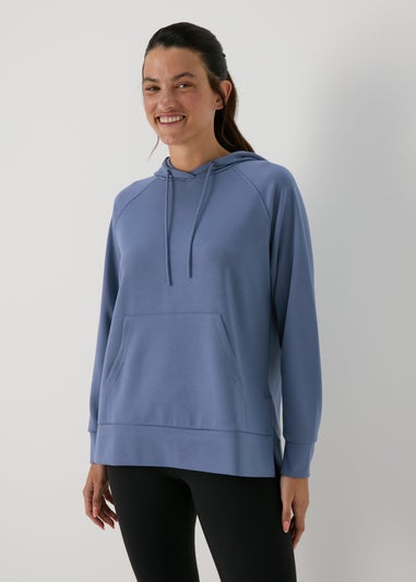 Blue Longline Souluxe Hoodie