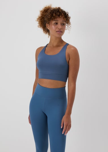 Souluxe Blue Sports Crop Top