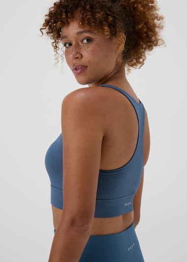 Souluxe Blue Sports Crop Top