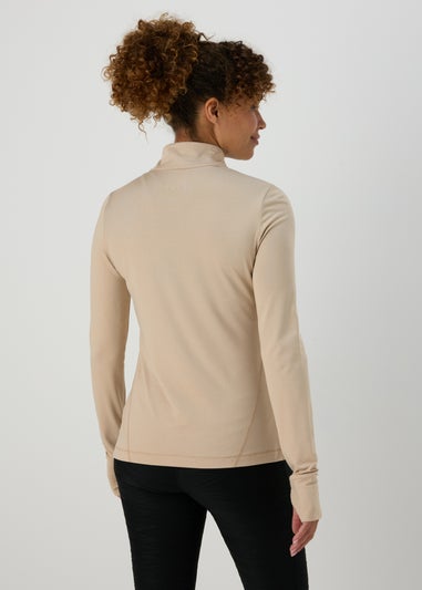 Souluxe Stone Half Zip Top