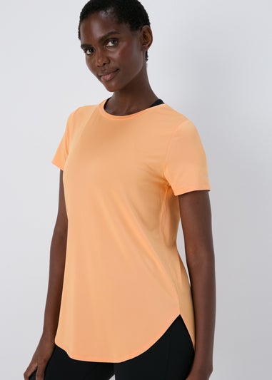 Souluxe Longline Orange T Shirt