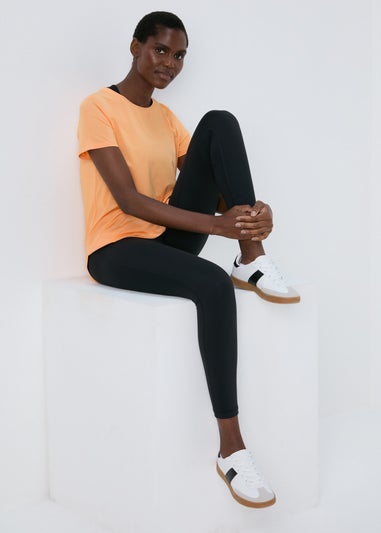 Souluxe Longline Orange T Shirt