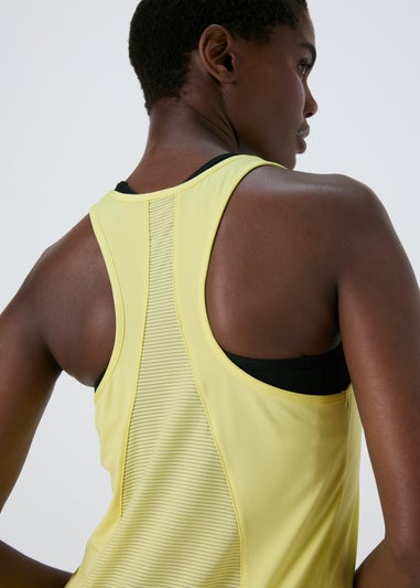 Souluxe Lime Mesh Detail Vest