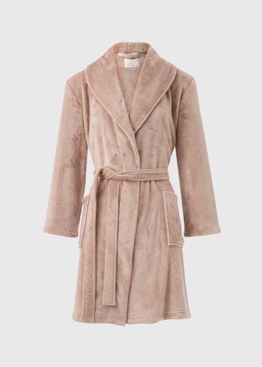 Mink Dressing Gown - Matalan