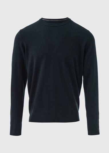 Navy Soft Touch Crew Neck Jumper