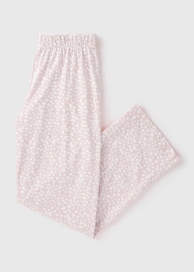 Pink Spot Design Pyjama Bottoms
