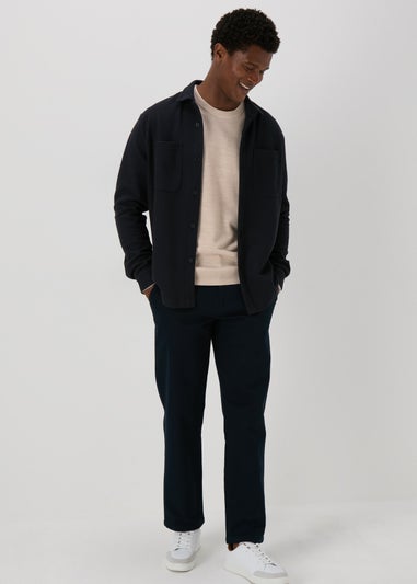 Stone Soft Touch Crew Neck Jumper