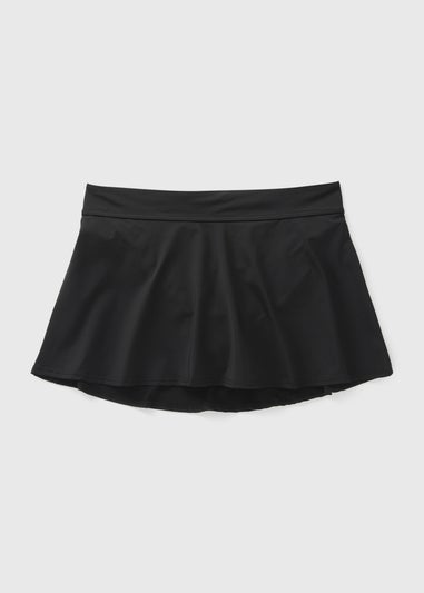 Black Skirted Bikini Bottoms