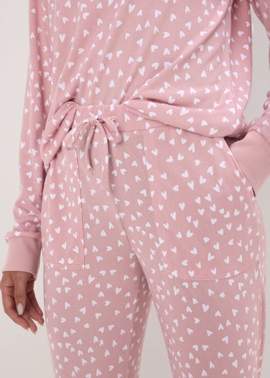 Pink Heart Pyjama Set