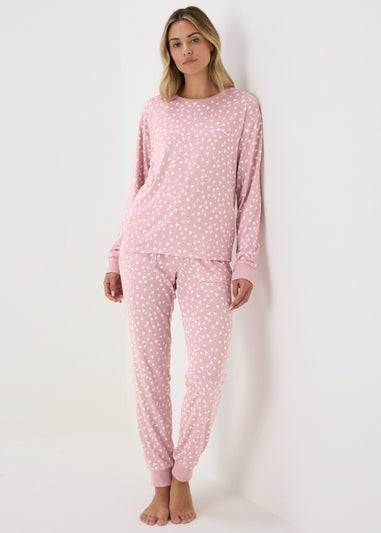 Pink Heart Pyjama Set