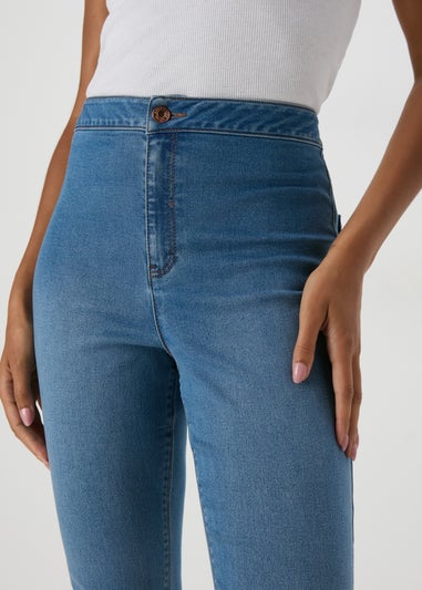 Mid Wash Jessie High Waisted Skinny Jeans